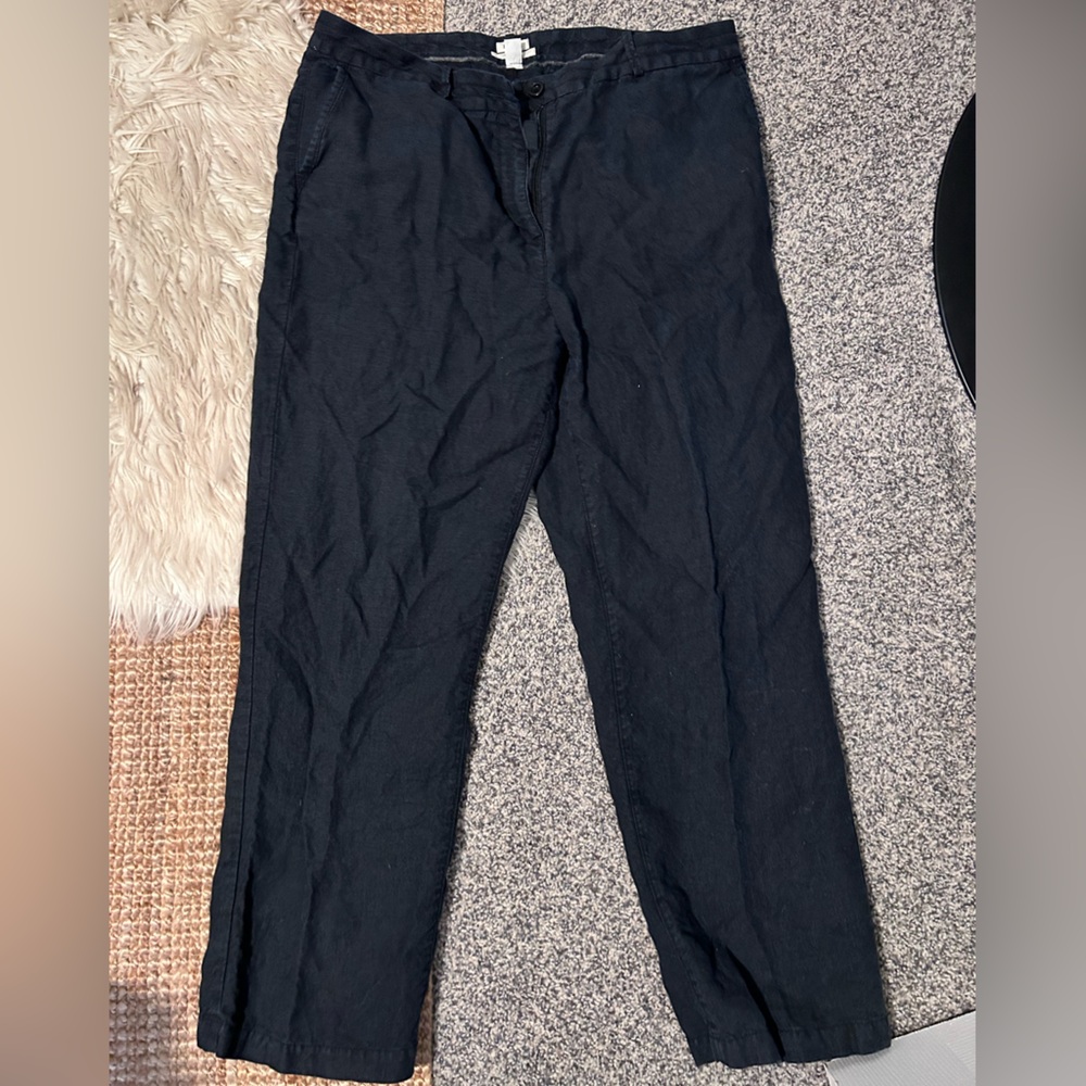 L.L. Bean Classic Black Trousers